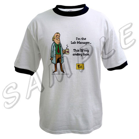 Lab Bratz shirt-Lab Manager This is my smiley face